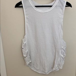White lululemon tank